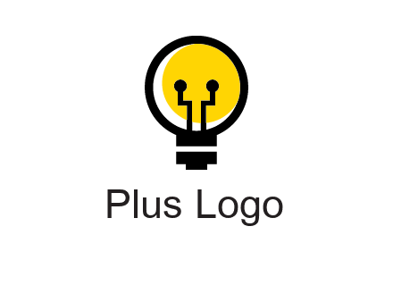 science logo with light bulb