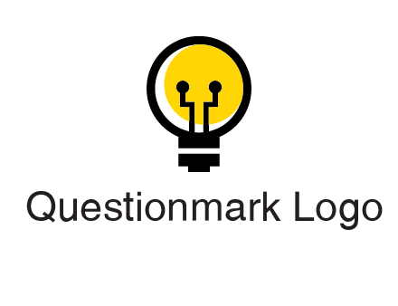 science logo with light bulb