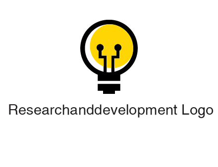 science logo with light bulb