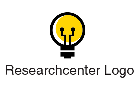 science logo with light bulb