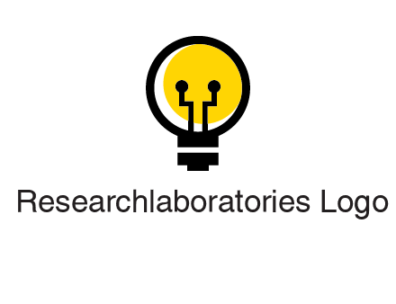 science logo with light bulb