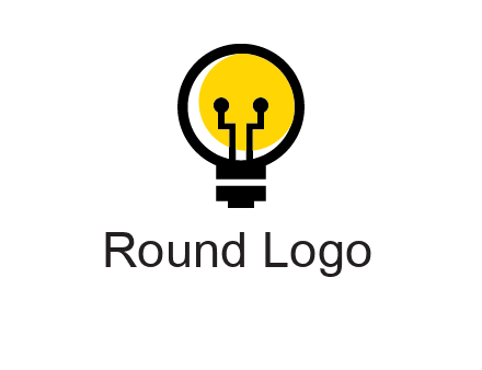 science logo with light bulb