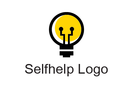 science logo with light bulb