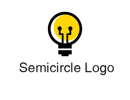 science logo with light bulb