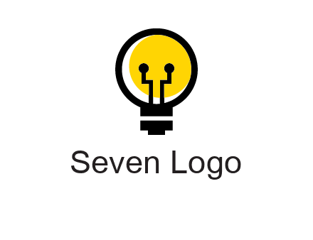 science logo with light bulb