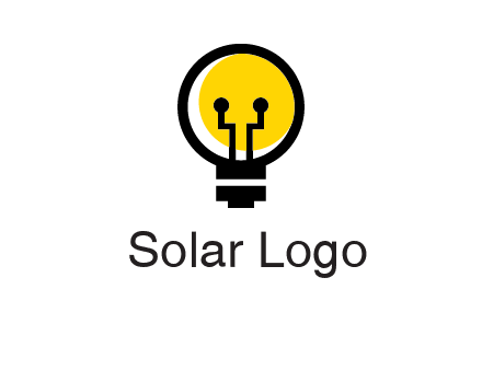 science logo with light bulb