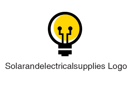 science logo with light bulb