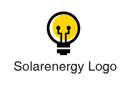 science logo with light bulb