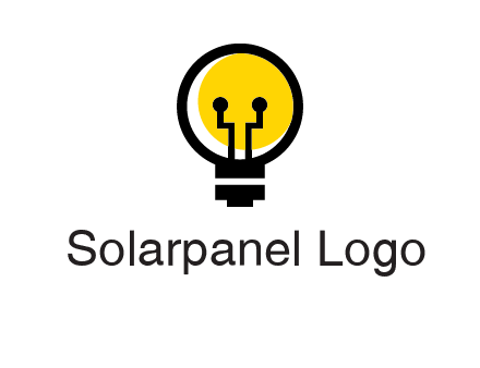 science logo with light bulb
