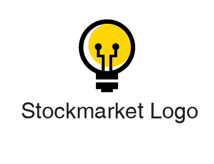 science logo with light bulb