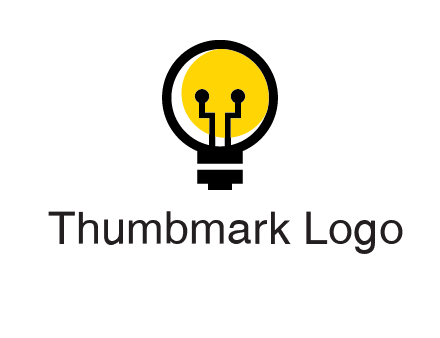 science logo with light bulb