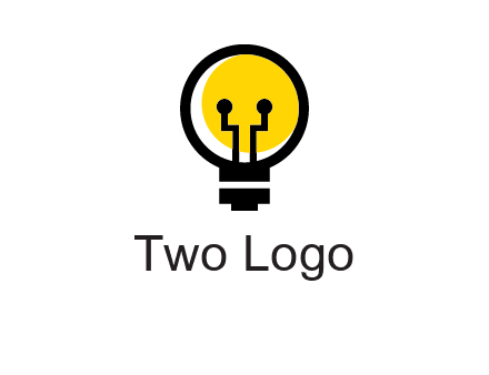 science logo with light bulb