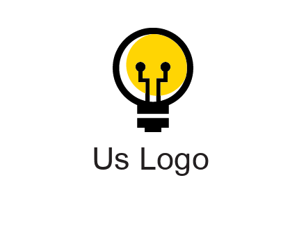science logo with light bulb