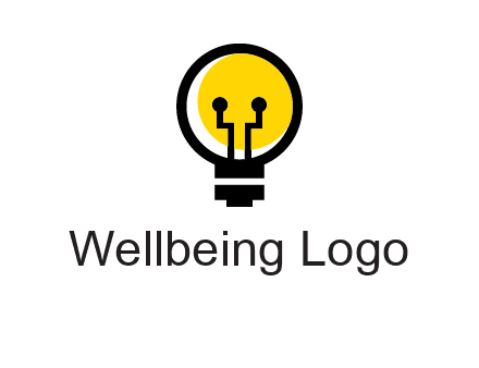 science logo with light bulb
