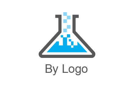pharmacy logo with flask