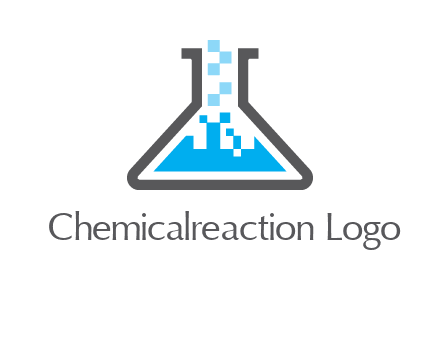 pharmacy logo with flask
