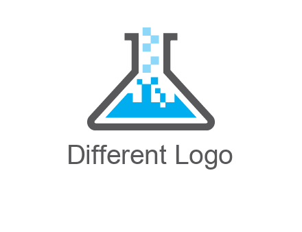 pharmacy logo with flask