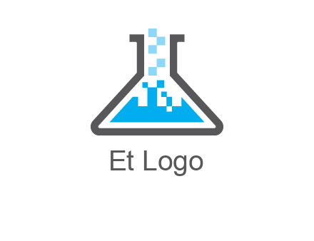pharmacy logo with flask