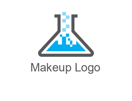 pharmacy logo with flask