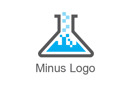 pharmacy logo with flask
