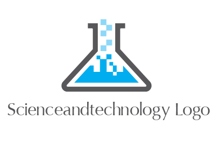 pharmacy logo with flask