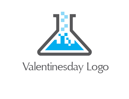 pharmacy logo with flask