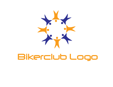 people in a circle logo