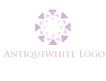 triangles join into a circle logo