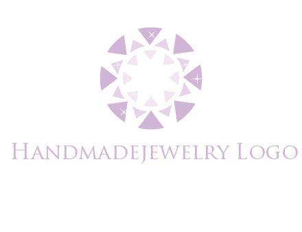 triangles join into a circle logo