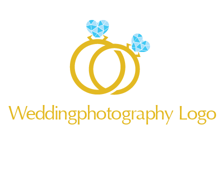 heart cut stone on engagement rings logo