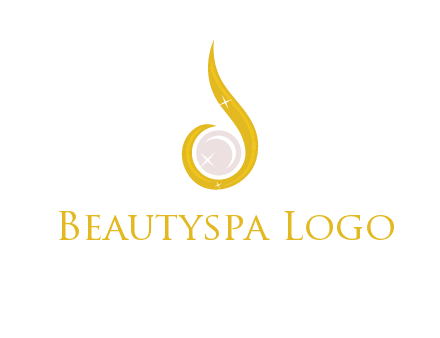 gold and pearl teardrop earring icon
