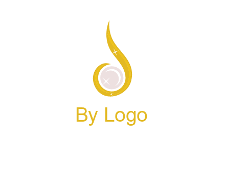 gold and pearl teardrop earring icon