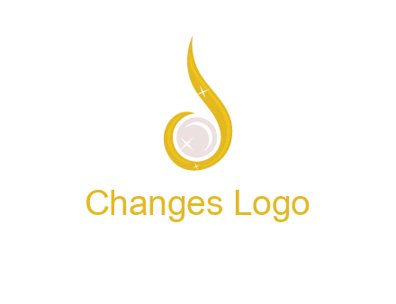 gold and pearl teardrop earring icon