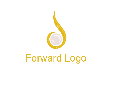 gold and pearl teardrop earring icon