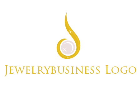gold and pearl teardrop earring icon