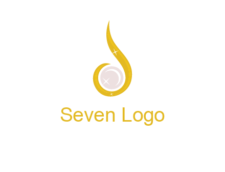 gold and pearl teardrop earring icon