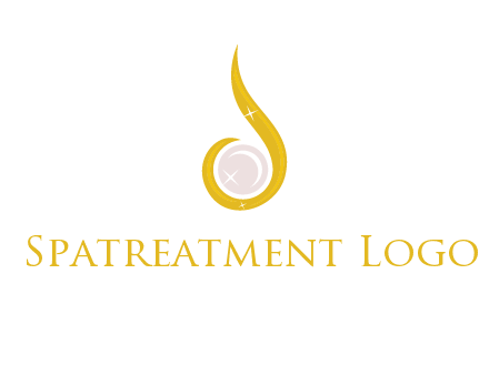 gold and pearl teardrop earring icon