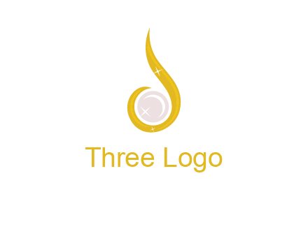 gold and pearl teardrop earring icon