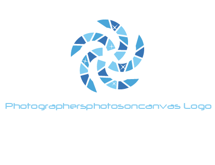 shiny gemstones swirl star logo