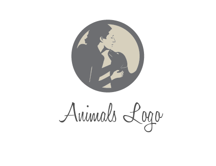 dog animal & pet logo