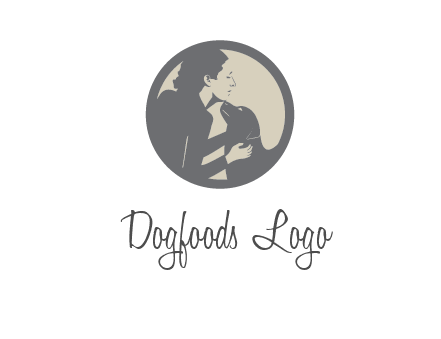 dog animal & pet logo