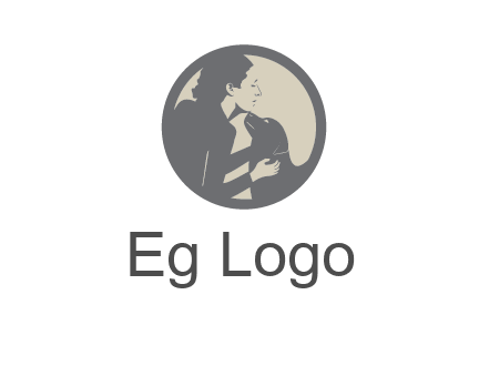 dog animal & pet logo