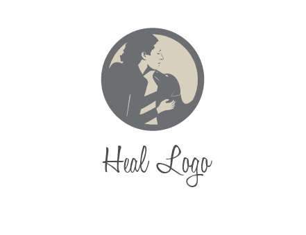 dog animal & pet logo