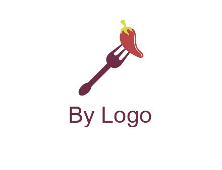 pepper on fork logo