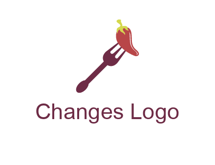 pepper on fork logo