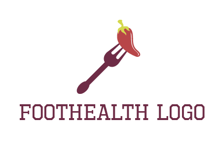 pepper on fork logo