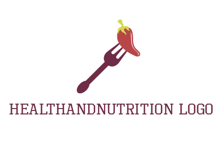 pepper on fork logo