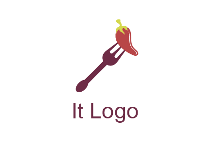 pepper on fork logo