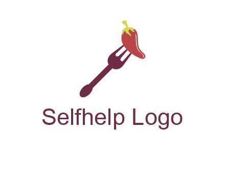 pepper on fork logo