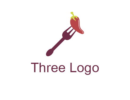 pepper on fork logo